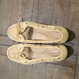 Sperry Beige Loafers